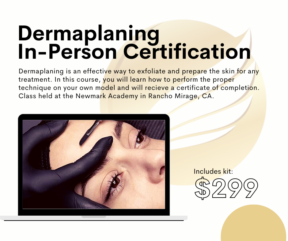 Dermaplaning In-Person Certification